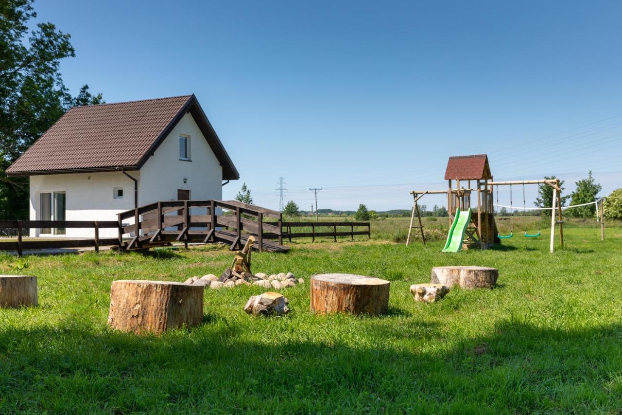 Domki Nad Morzem W Ledzinie Wybrzeze Rewal Niechorze Buitenkant foto