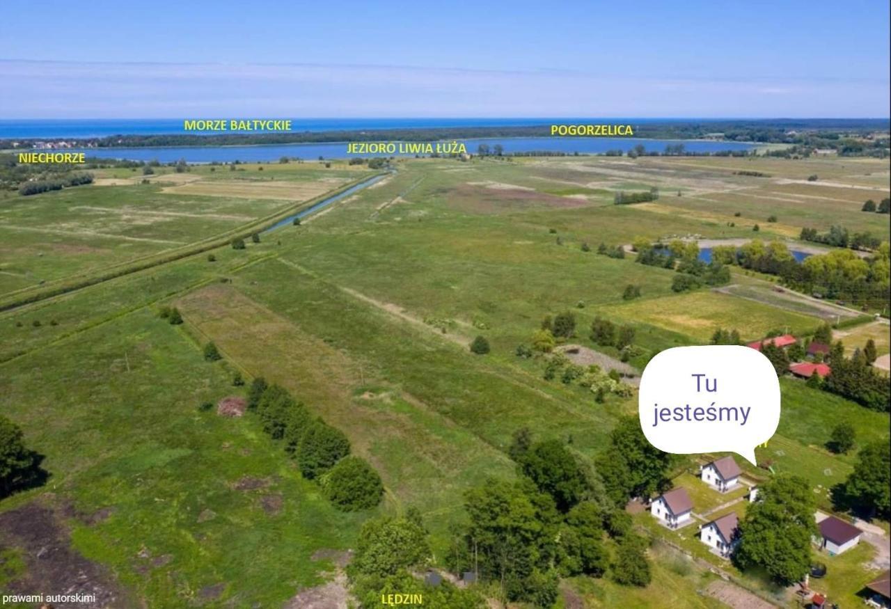 Domki Nad Morzem W Ledzinie Wybrzeze Rewal Niechorze Buitenkant foto
